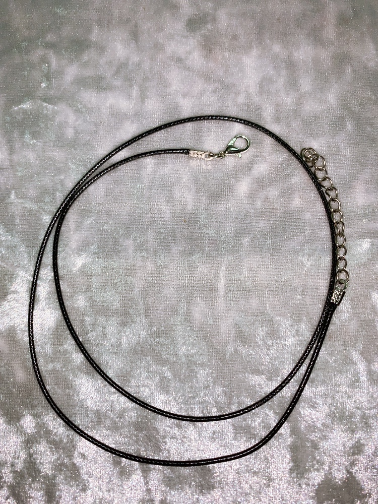Black Chord Necklace – Jupiter Moon Rising